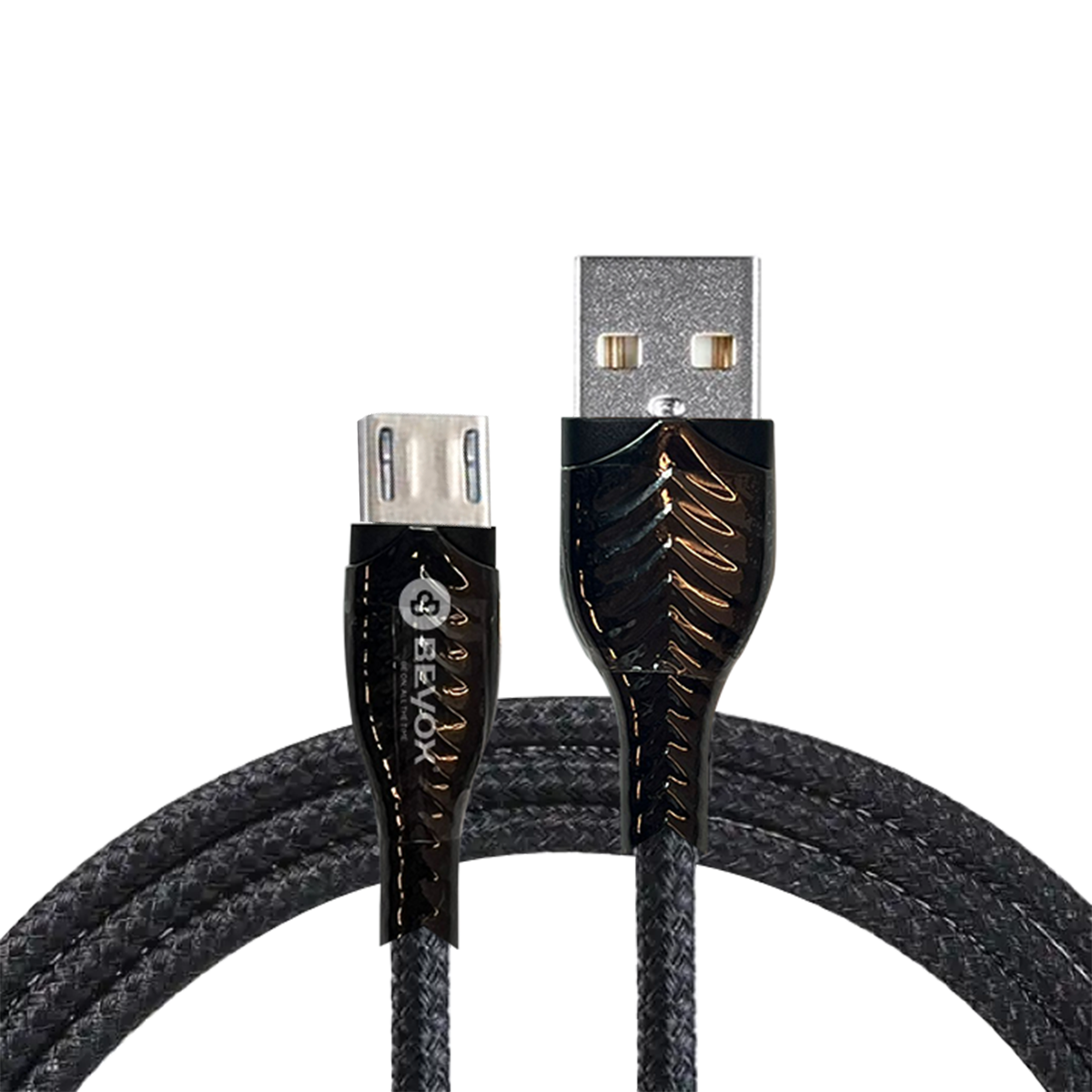 BC78 Nylon Braided Data cable (Micro) Metal Head