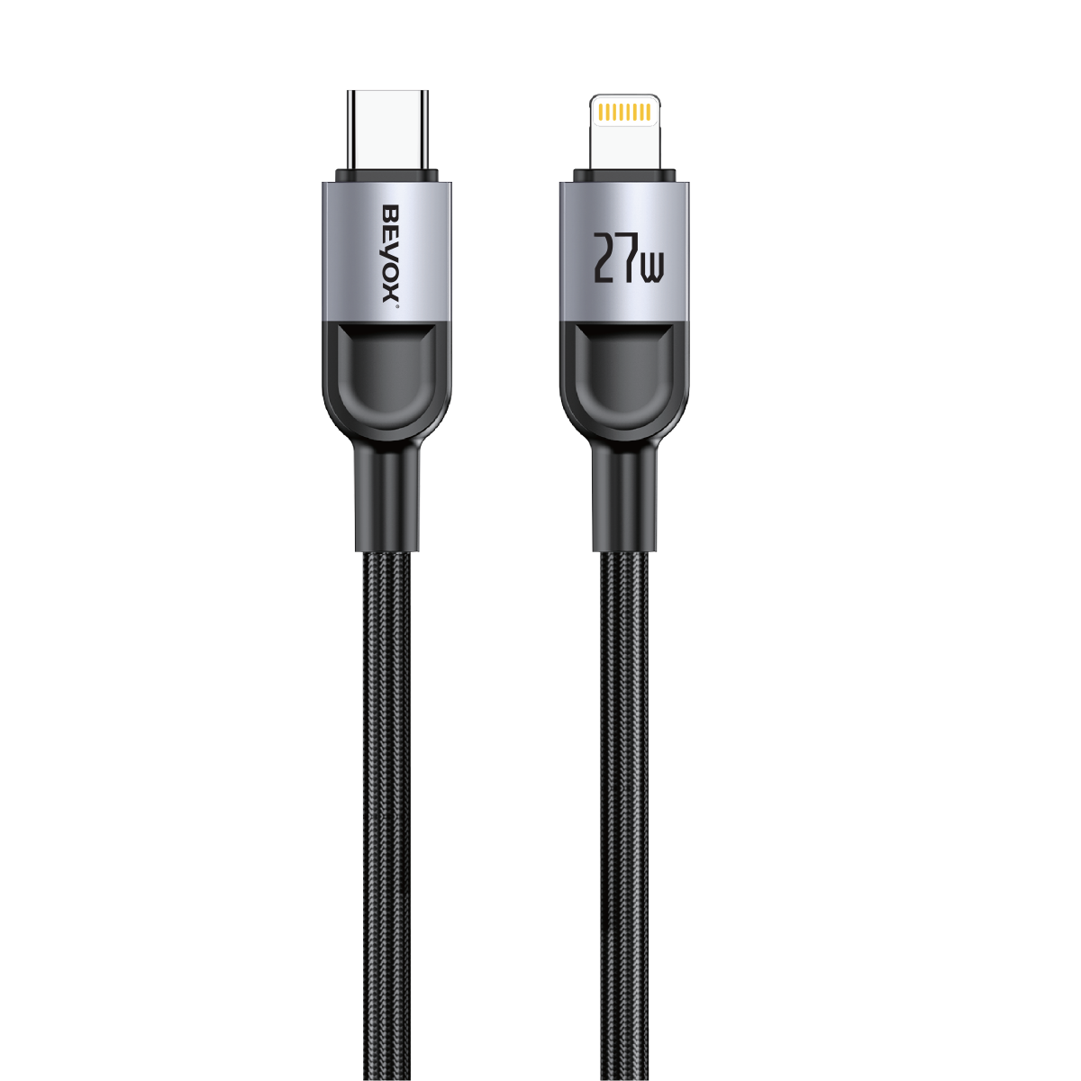 BEYOX BC25 USB C to Lightning 27W PD Cable /Nylon Braided