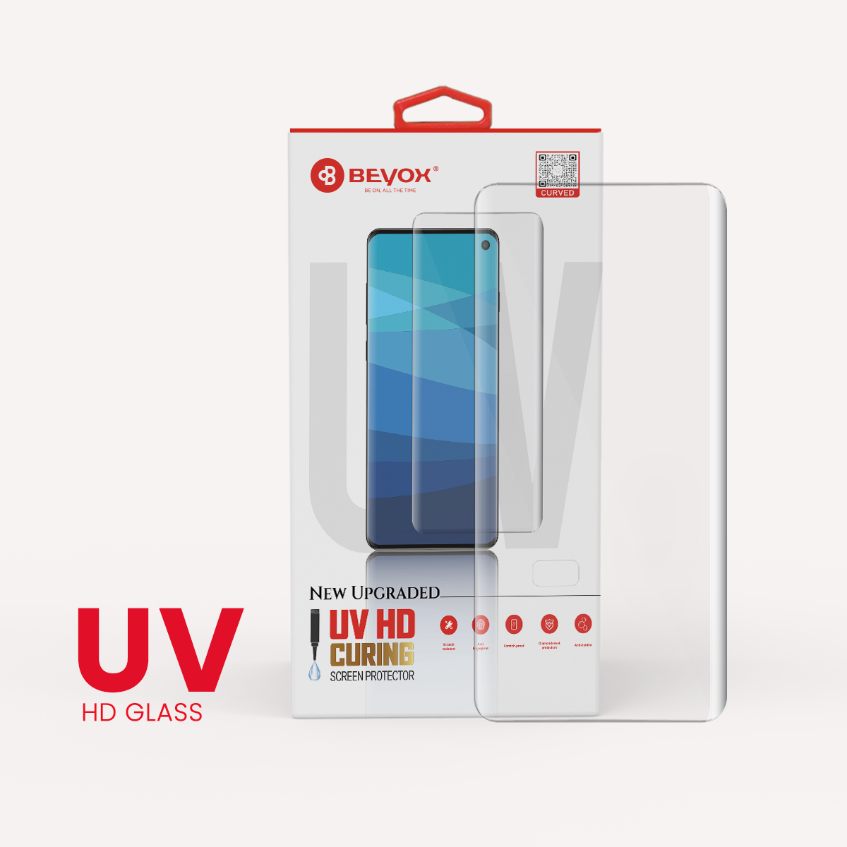 BEYOX UV HD Curing Screen Protector for Vivo V29LITE