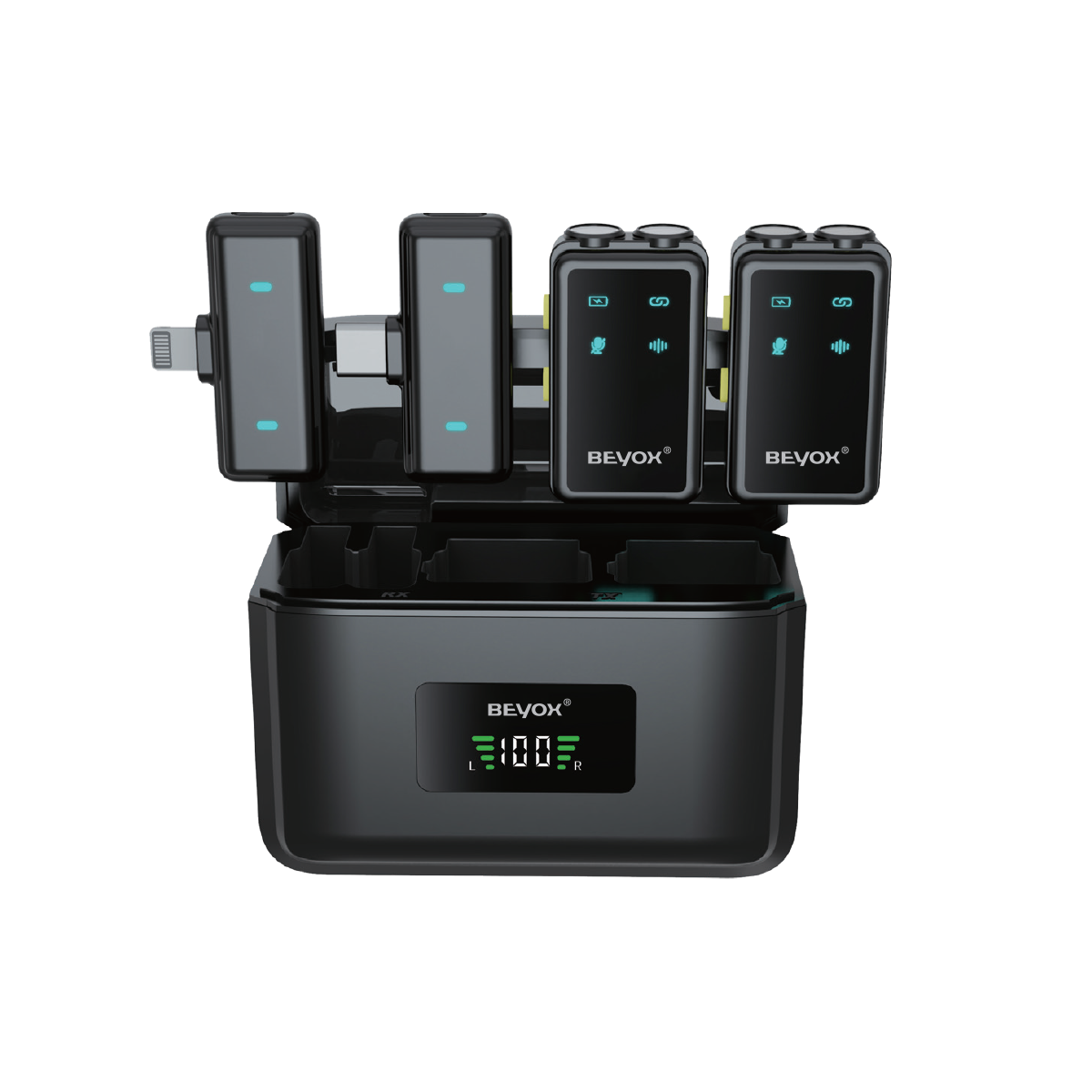 BEYOX BM88 Vloggers Mic |  Dual Mics