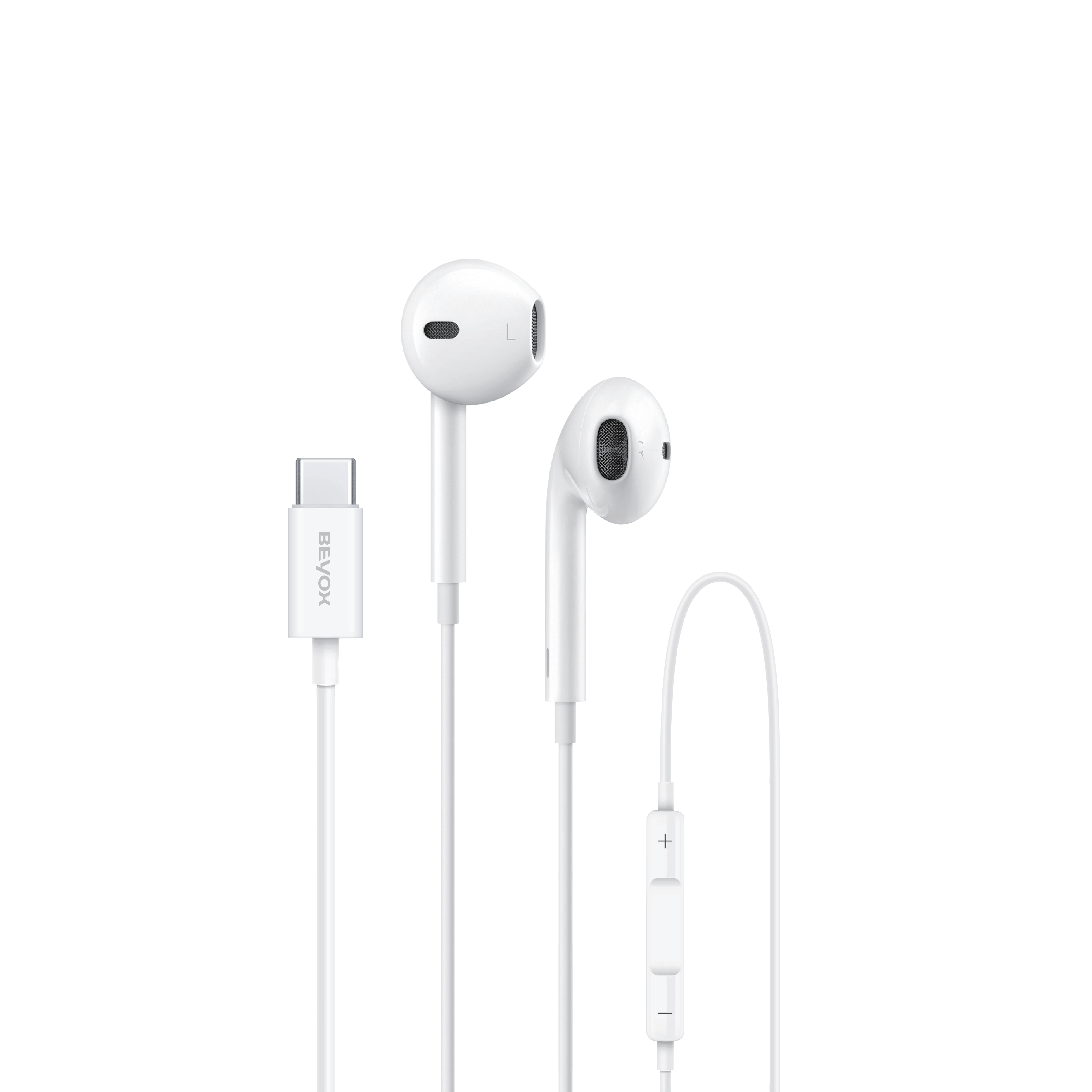 Beyox BE142 Wired Earphones Type-c