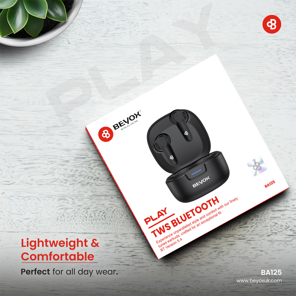 BEYOX BA125 Tws Earbuds