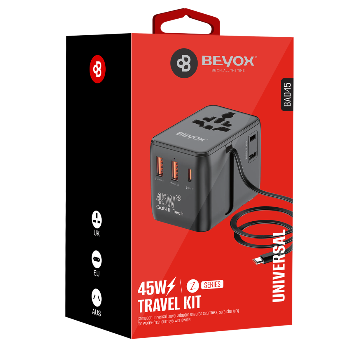 Beyox BAD45 Universal Charger Adaptor