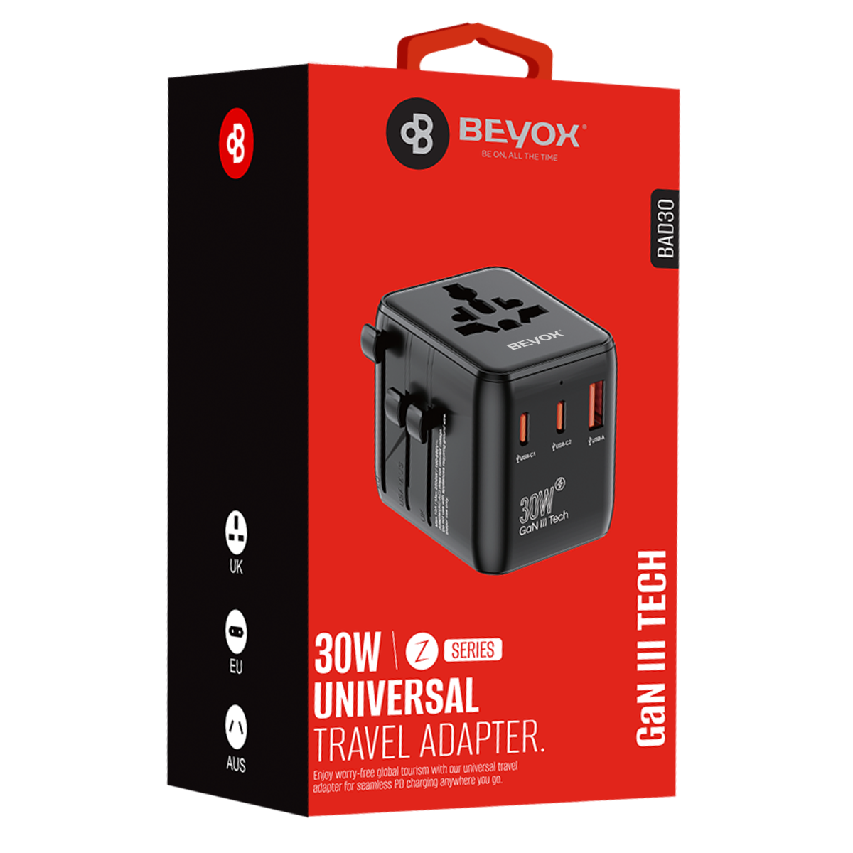 Beyox BAD30 Universal Charging Adaptor