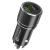 Beyox BY-21 65W PD+QC Dual Port Car Charger with Type C cable  and Fast charging (Black)